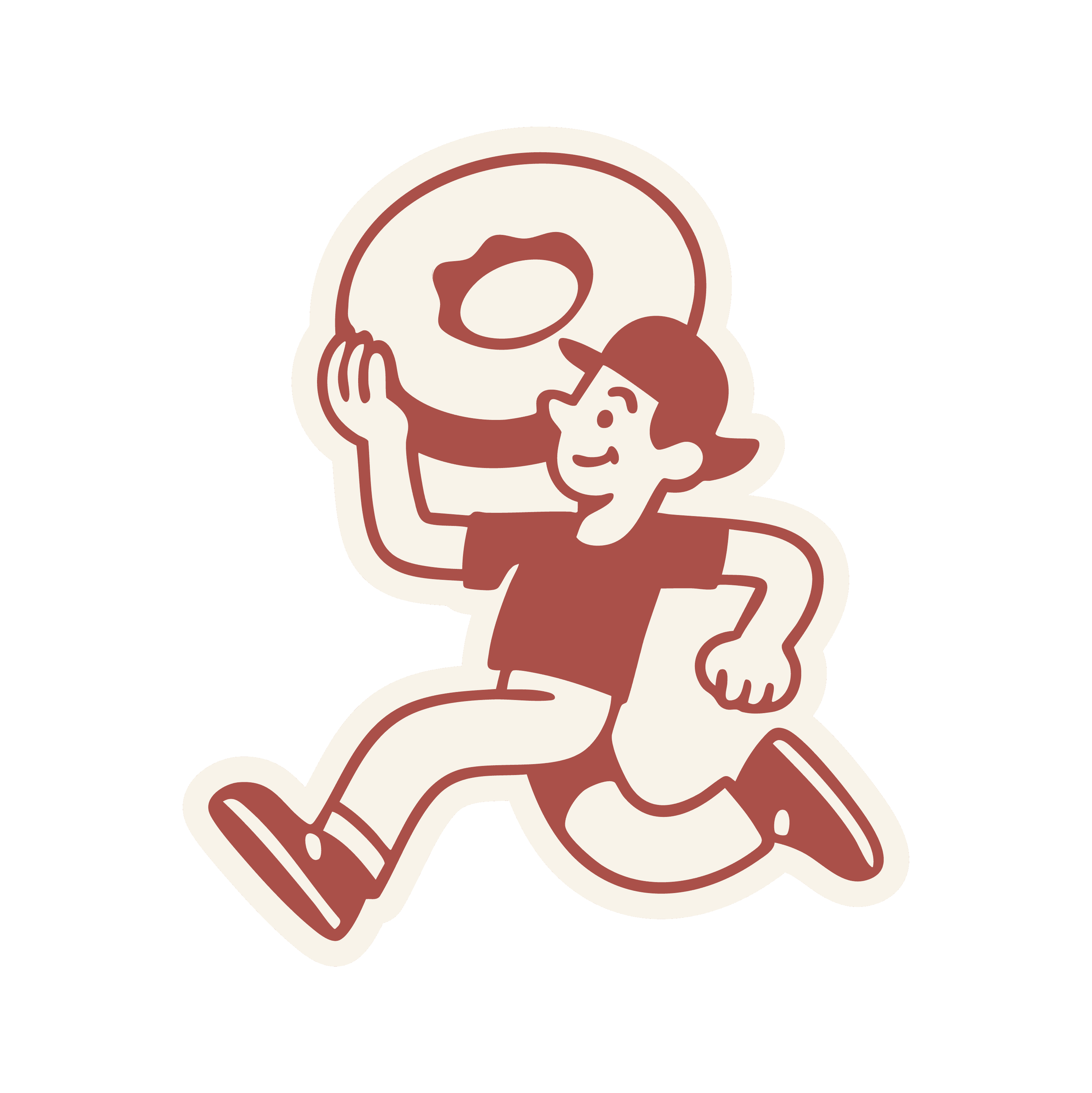 Anita Family Donut Mascot